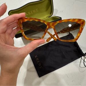 KREWE Brigitte Sunglasses Cat Eye
